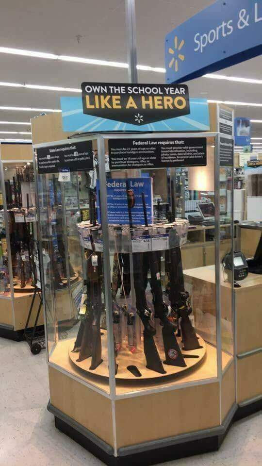 #boycottwalmart #boycottnra walmart gun violence