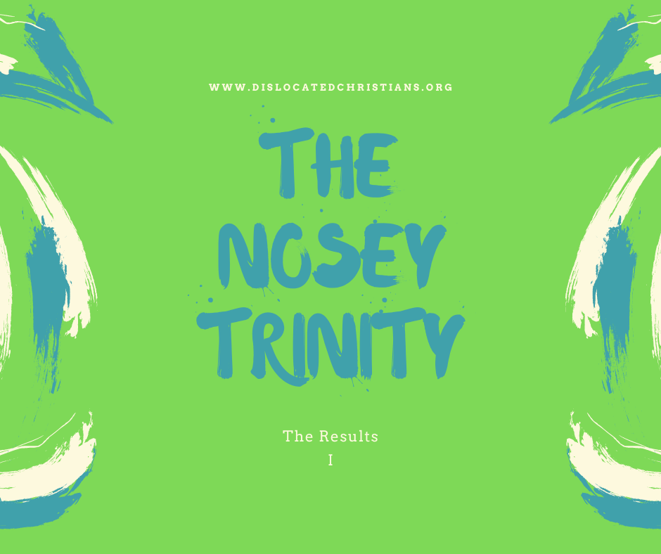 Nosey Trinity Three Quick Questions about Christian Life Dislocated Christians Results