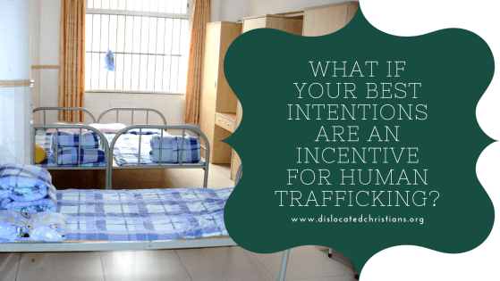 Empty bedroom at an orphanage