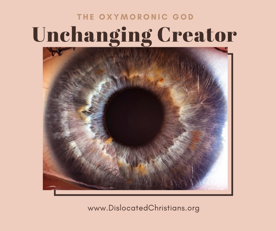 Unchanging creator large eyeball
