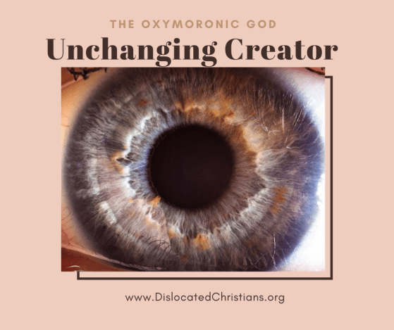 Unchanging creator large eyeball