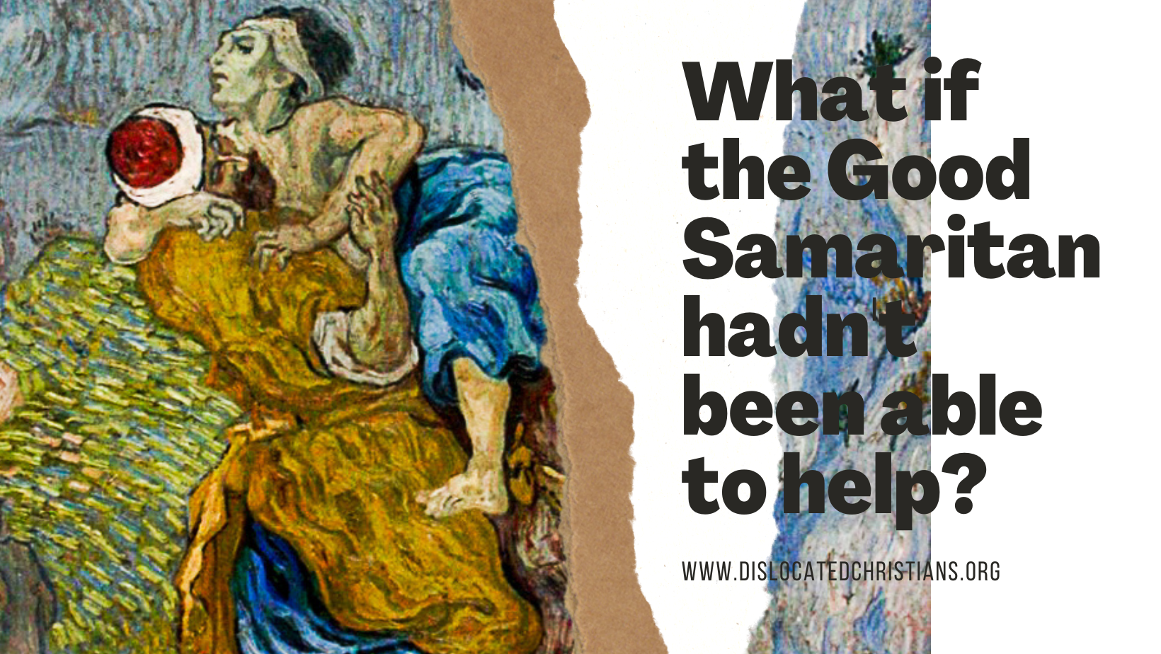 Van Gogh Good Samaritan Question